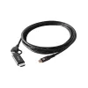 EQUIP USB-C naar USB-C + HDMI adapter met 100W Power Delivery, 4K 60Hz, 3m aluminium