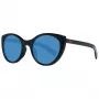 ERMENEGILDO ZEGNA unisex zonnebril ZC0009F01V53 - zwart montuur, grijs verlopende glazen 53/23/150 mm