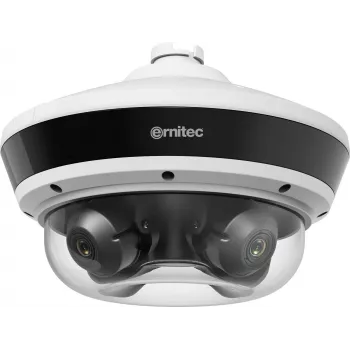 Ernitec Saturn Ultra 5MP panoramacamera met gemotoriseerde varifocale lens, 40m IR, PoE+, IP67, IK10, NDAA 0070-08128