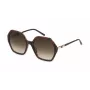 ESCADA dames zonnebril SESD47-5709YV vlinder/kattenoog Havana/bruin verloop 57mm