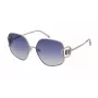 ESCADA dames zonnebril SESD91600A39 - zwart montuur, grijze gradient glazen, 60/16/130 mm