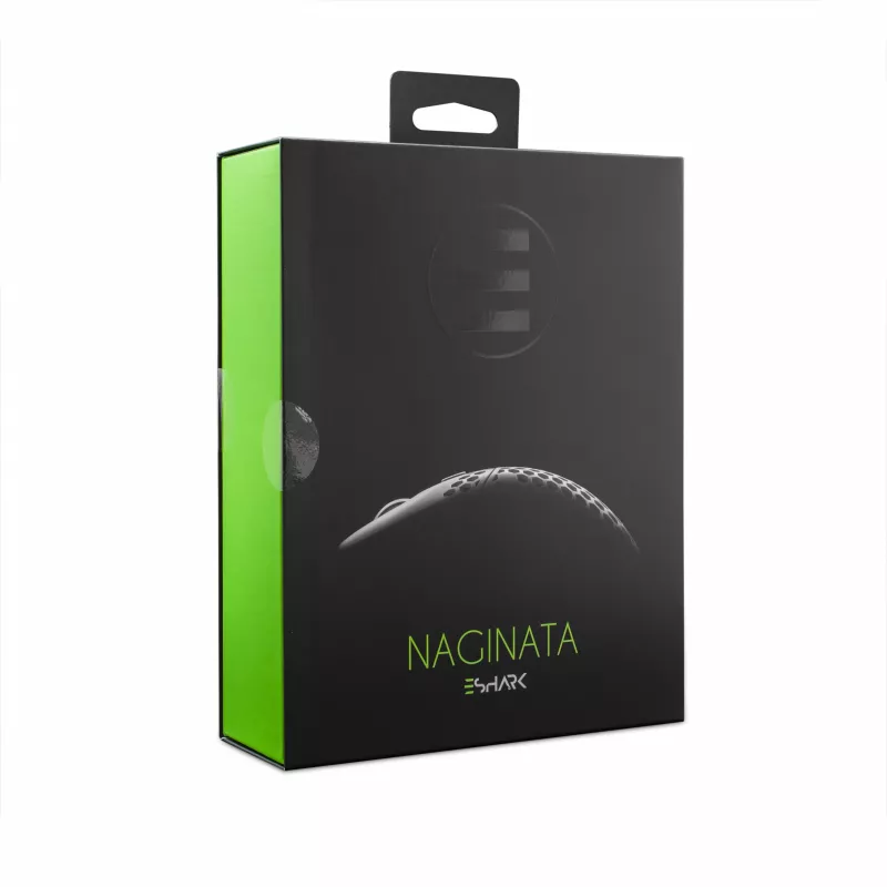 eShark NAGINATA ESL-M4 witte gamingmuis