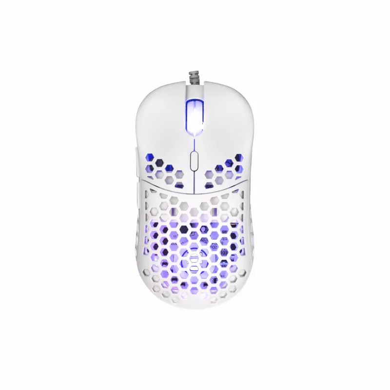 eShark NAGINATA ESL-M4 witte gamingmuis