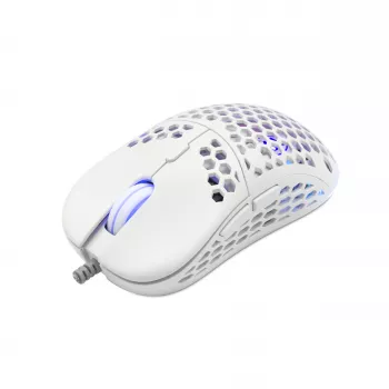 eShark NAGINATA ESL-M4 witte gamingmuis