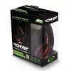 Esperanza EGH300R Bedrade gaming-headset met omnidirectionele beugelmicrofoon, zwart/rood
