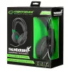 Esperanza EGH430 THUNDERBIRD bedrade gaming-headset met microfoon, zwart & groen