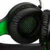 Esperanza EGH430 THUNDERBIRD bedrade gaming-headset met microfoon, zwart & groen