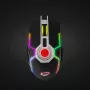 Esperanza EGM701 Mangora 8D bedrade gamingmuis, RGB-verlichting, 7200 DPI, optische sensor, 6 knoppen, gevlochten kabel, rechtshandig, zwart