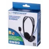 Esperanza EH102 bedrade headset met microfoon - zwart