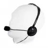 Esperanza EH102 bedrade headset met microfoon - zwart