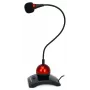 Esperanza EH130 pc-microfoon, condensator, omnidirectioneel, 3,5-mm-jack, zwart/rood