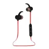 Esperanza EH186K draadloze in-ear sport nekband Bluetooth-koptelefoon met microfoon, zwart/rood