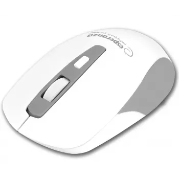 Esperanza EM130W draadloze Bluetooth 4D muis, wit
