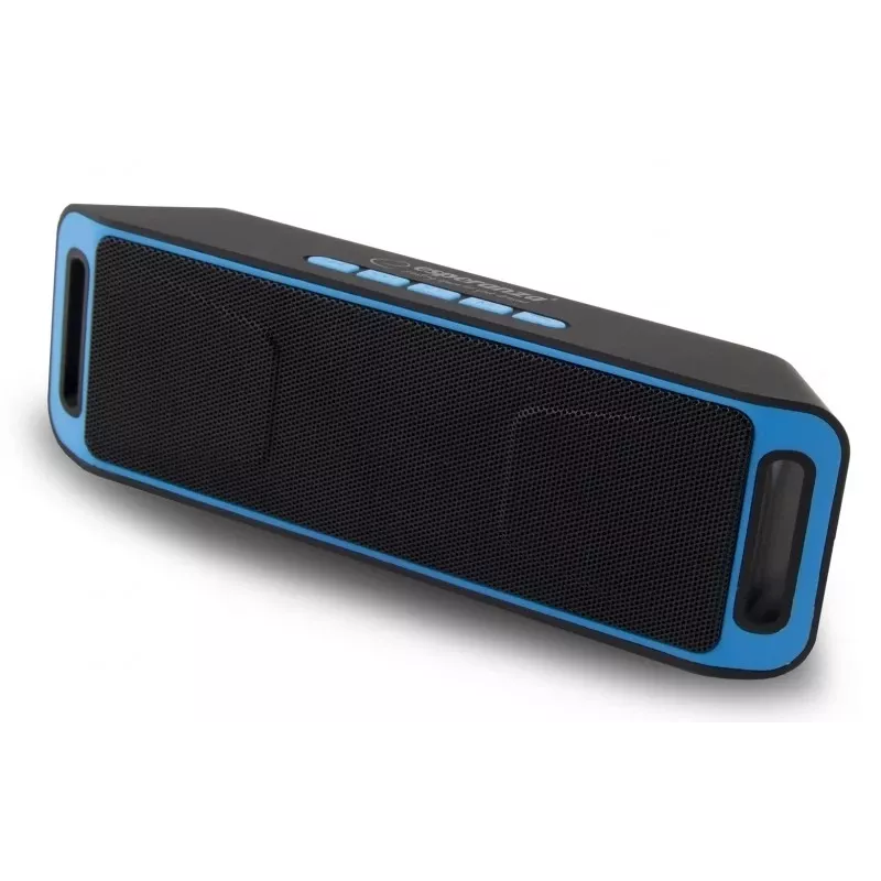 Esperanza EP126KB draagbare stereo Bluetooth-luidspreker 6 W zwart blauw