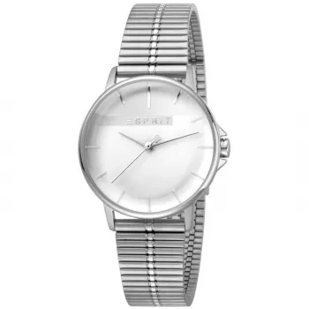 ESPRIT Dames Quartzhorloge ES1L065M0065 32mm Edelstaal Zilver