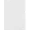 Esselte Standard A4 documenthoezen, polypropyleen, geribbeld, 0,12 mm, boven en zijdelings open, documentveilig, duimuitholling, 100-pack 54832