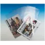 Esselte Standard A4 documenthoezen, polypropyleen, geribbeld, 0,12 mm, boven en zijdelings open, documentveilig, duimuitholling, 100-pack 54832