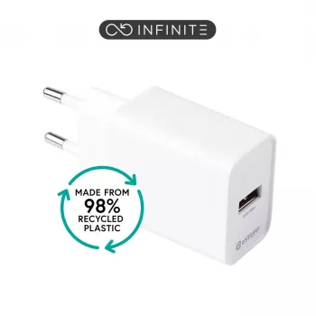 ESTUFF INFINITE (GRS) USB-A oplader 20W wit EU