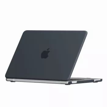 ESTUFF MacBook Neo 13 zwarte frosted case