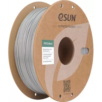 eSUN PETG 1,75mm zilver 1kg 3D-printer-filament PETG-Basic175S1P1