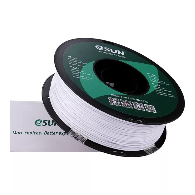 ESUN PLA+ 1,75 mm Koudwit 1 kg 3D-printer Filament