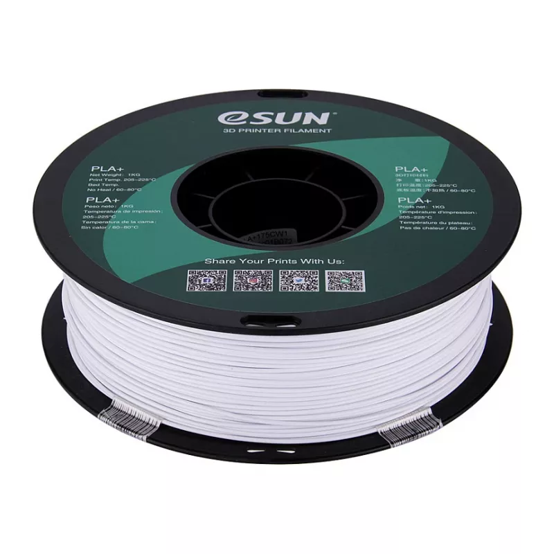ESUN PLA+ 1,75 mm Koudwit 1 kg 3D-printer Filament