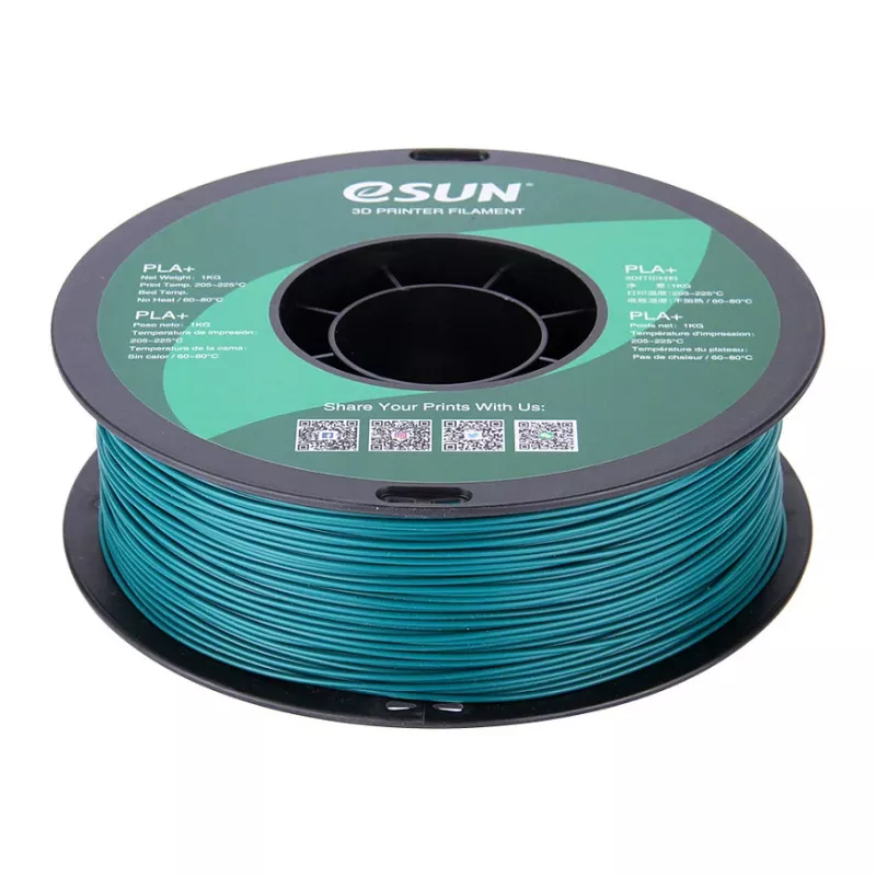 ESUN PLA+ 1,75 mm Groen 3D-printerfilament, 1 kg