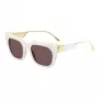 ETRO ETRO0027GSSZJ dameszonnebril vlinderstijl, havanna montuur, bruine verloopglazen, 52 mm
