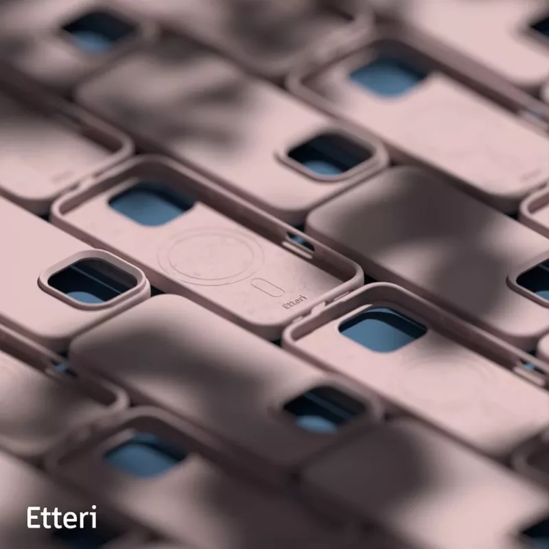 ETTERI siliconen Mag-hoes voor iPhone 16 Pro 6,3