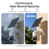 eufy eufyCam C36 solo 4K UHD draadloze Solar Beveiligingscamera, Wit