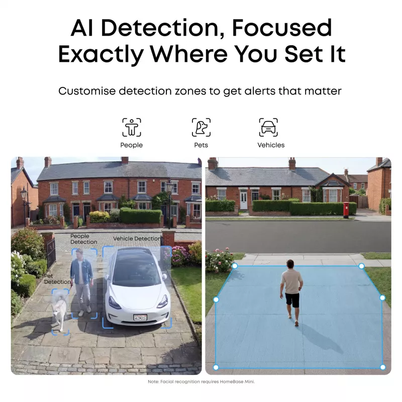 eufy eufyCam C36 solo 4K UHD draadloze Solar Beveiligingscamera, Wit