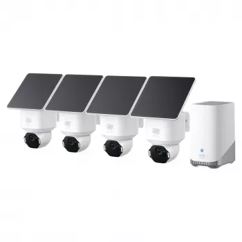 Eufy SoloCam E42 4-camera-kit met HomeBase, 4K