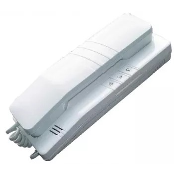 EURA ADA-38A3 4-draads analoge intercomhoorn voor RL-3203H-systemen, wit