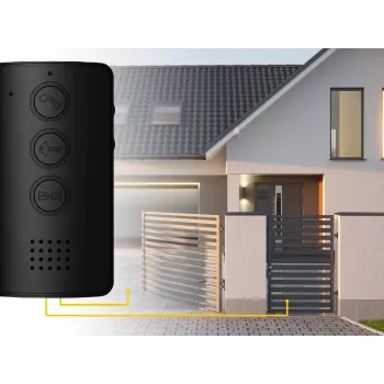 EURA ADP-09A3 intercom zwart handsfree