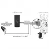 EURA ADP-20A3 audio intercomsysteem grafiet wit