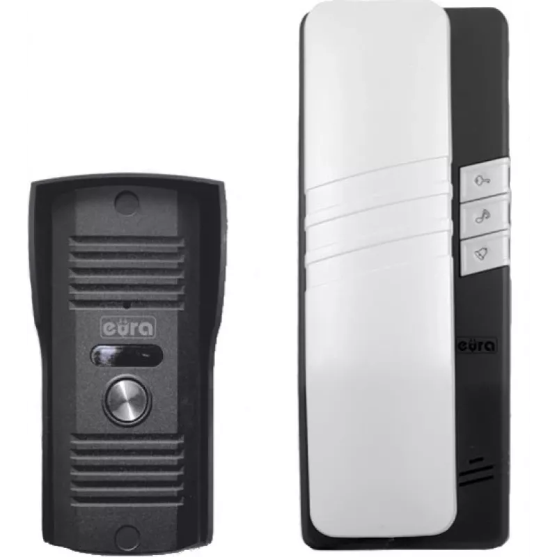 EURA ADP-20A3 audio intercomsysteem grafiet wit