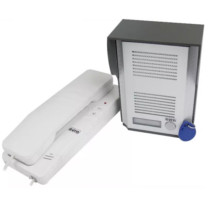 EURA ADP-41A3 eengezins audio-intercomsysteem met RFID-lezer (RL-3203ID)