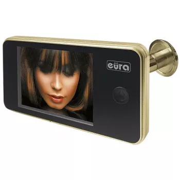 EURA VDP-01C1 ERIS digitale deurspion 3,2 inch LCD goud