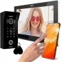 Eura VDP-99C5 videodeurintercom, 7 inch TFT-LCD, WiFi, RFID, Tuya Smart, zwart