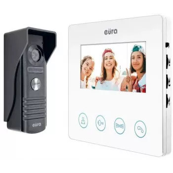 Eura video-deurintercom EURA VDP-52A3ATIRA wit