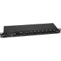 EUROLITE DMX Split 8X splitter 3-polig galvanisch gescheiden 19-inch rack 1HE