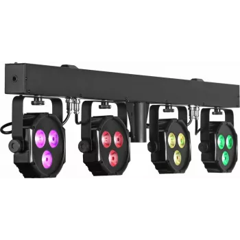EUROLITE LED KLS-402 compacte lichtset AIR 4x RGB/WW spots AirW Wireless