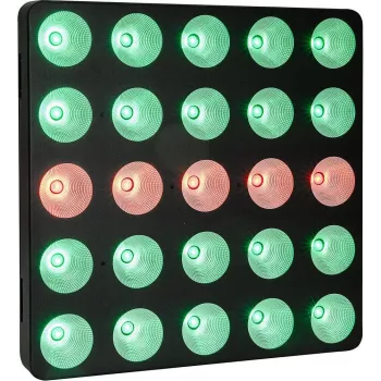 EUROLITE LED Pixel Matrix Panel 5x5 RGB/WW met pixelbesturing en DMX