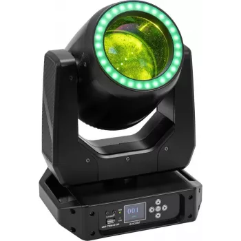 EUROLITE LED TMH-B120 Hypno moving head beam 120W COB 2° stralingshoek RGB-ring