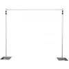 EUROLITE MCS-4248 mobiele gordijnstandaard, telescoop, zwart 59007049