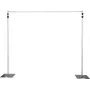EUROLITE MCS-4248 mobiele gordijnstandaard, telescoop, zwart 59007049