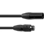 EUROLITE SEC-1 IP65 3-pin DMX-kabel 3m zwart waterdicht