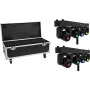 EUROLITE set 2x LED TMH Bar S120 moving-head spots + flightcase met wielen