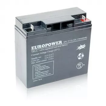 Europower accu 12V 17Ah AGM EPL17-12