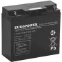 EUROPOWER EV Series AGM Batterij 12V 20Ah (C10) Deep Cycle VRLA